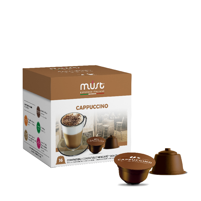 Dolce Vita Espresso - Your Cappuccino is one tap away with our Dolce Gusto  Cappuccino Capsules! Get the⁠ pack of 16 capsules for 9,000 LL only! 💥⁠  Call us at 70 990