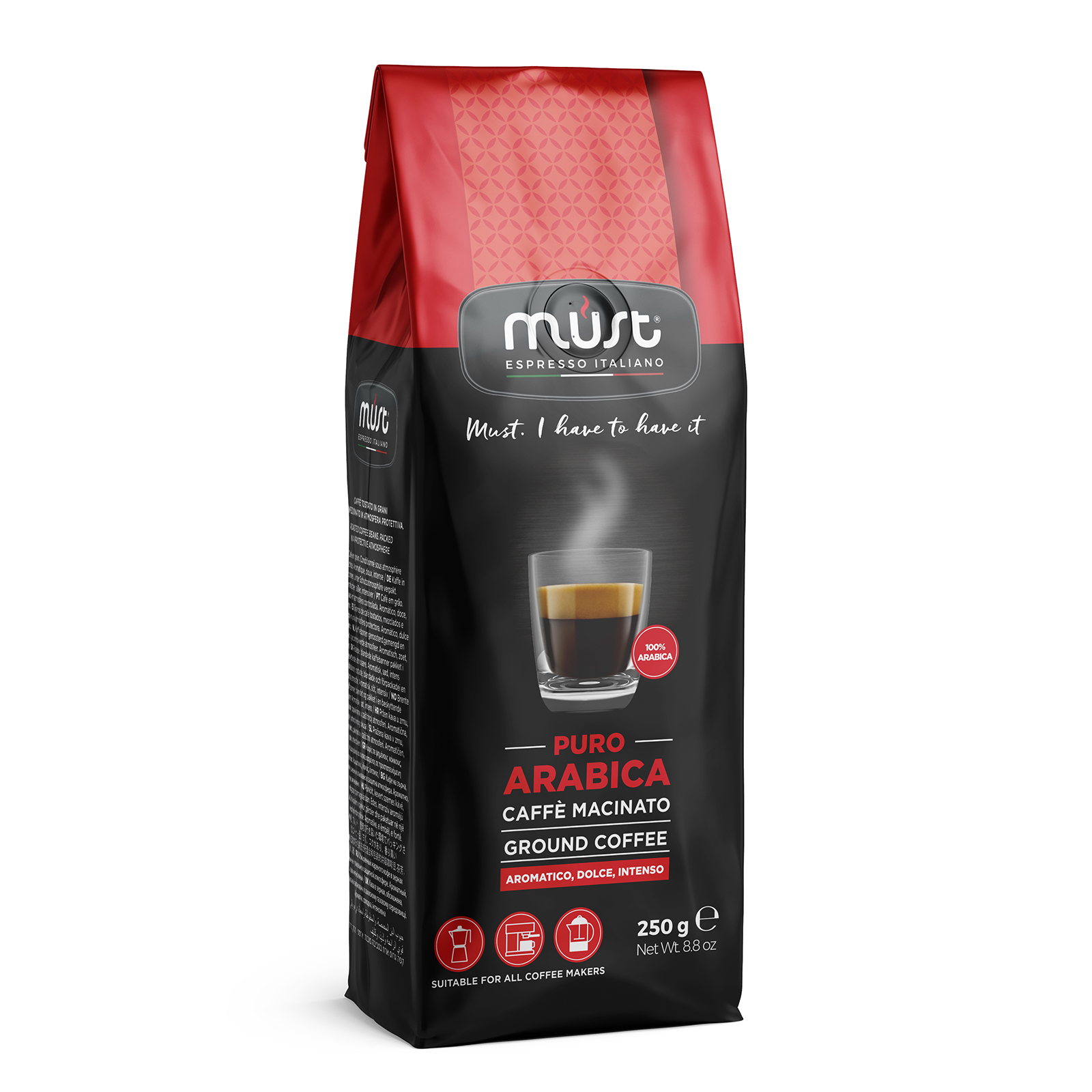 Coffee - 100% ground Arabica - Morettino